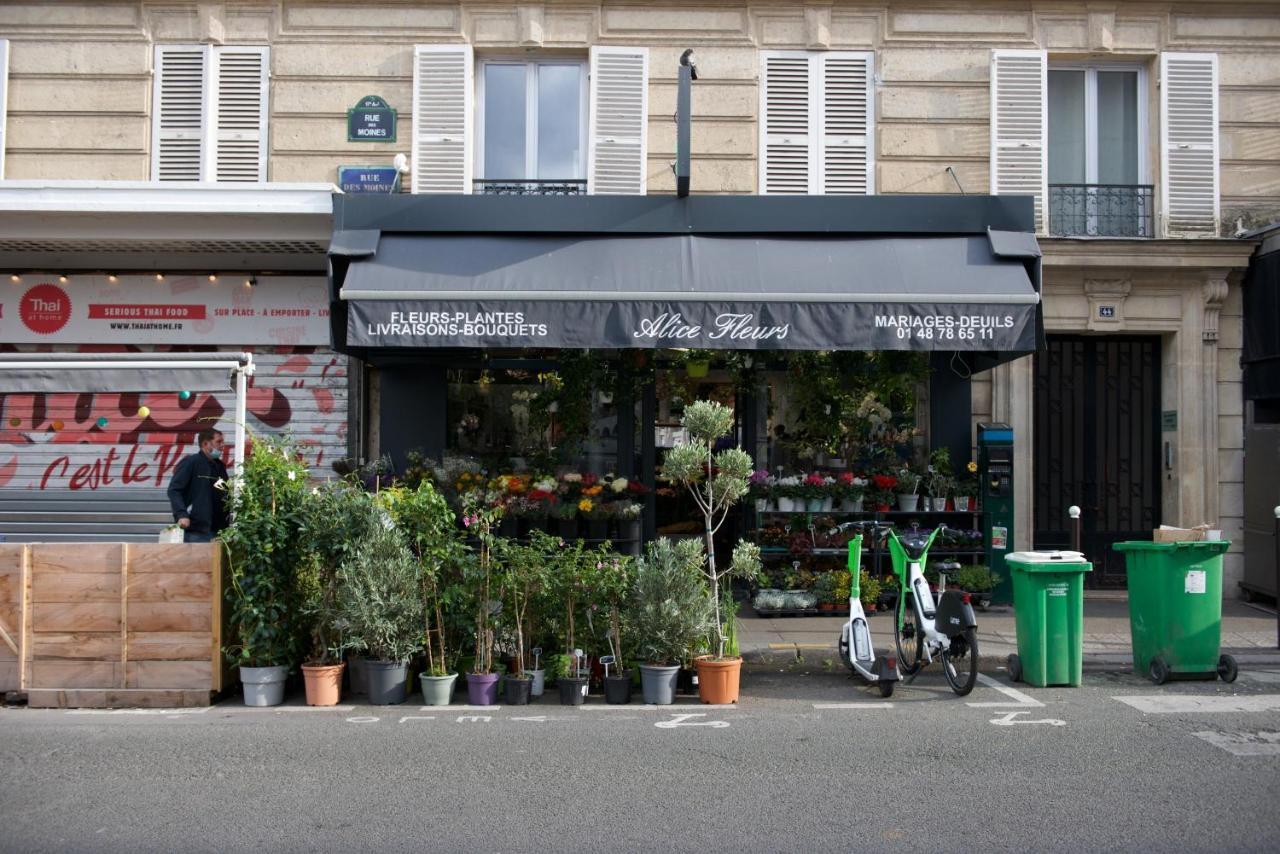 Charming Parisian Apartment With Air Conditioning - Climatisation & 2 Bedrooms - Batignolles París Exterior foto